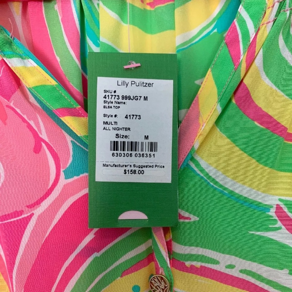Lilly Pulitzer Elsa Top All Nighter - Picture 4 of 4